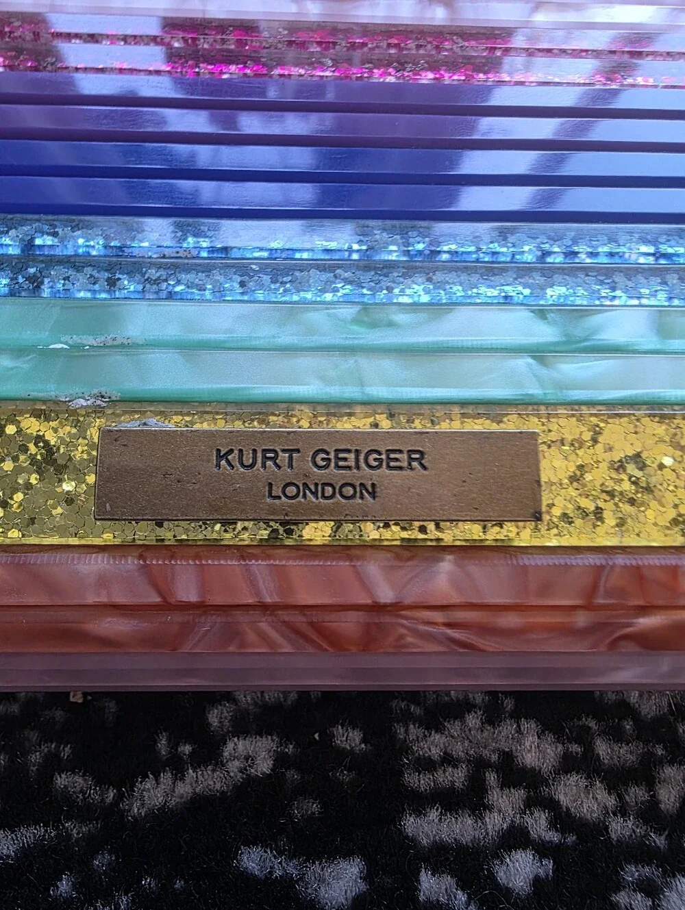 Kurt Geiger London Party Eagle Clutch Crossbody Bag BRAND NEW - Picture 6 of 16